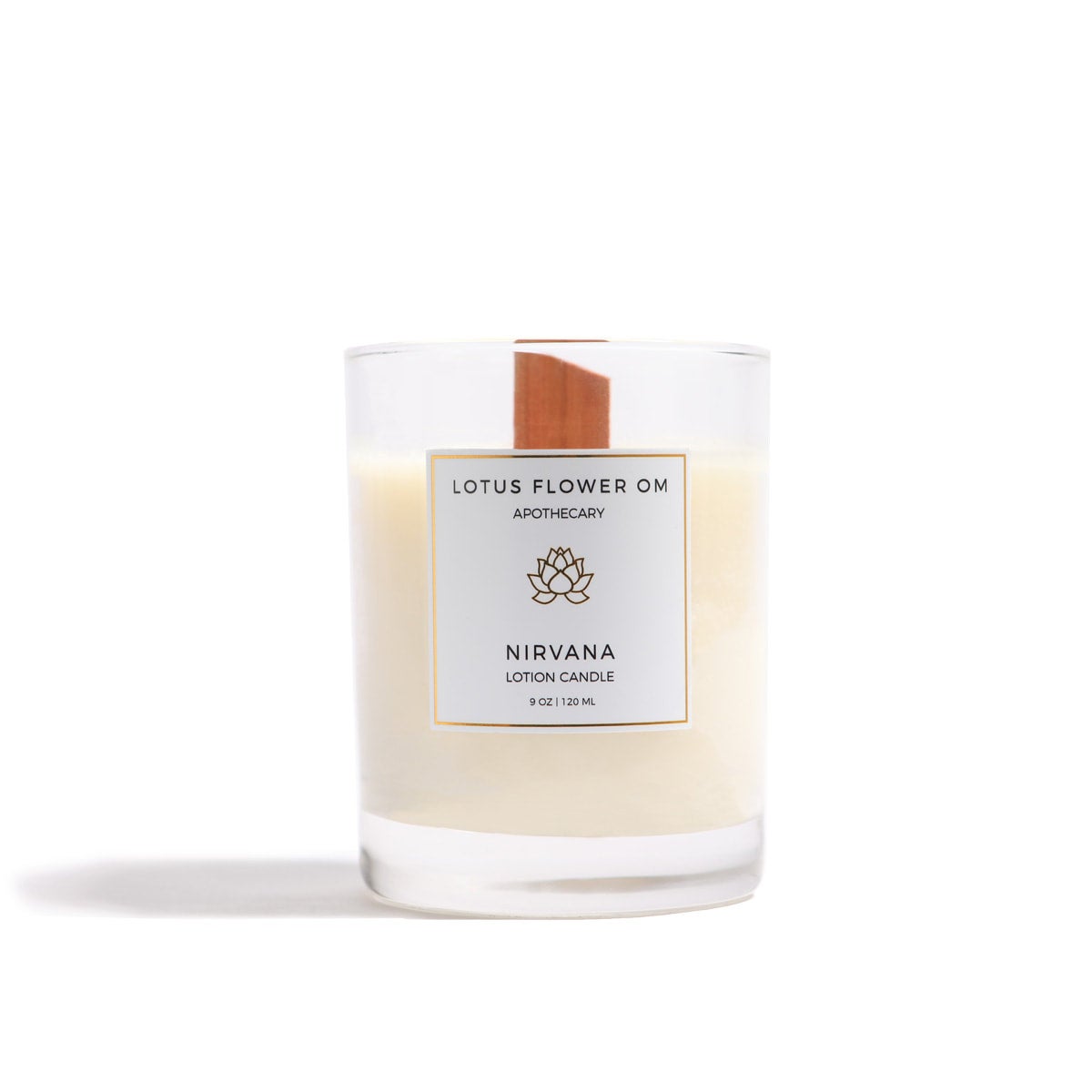 No Wax | Lotion (Massage) Candles in Atlanta | Lotus Flower Om