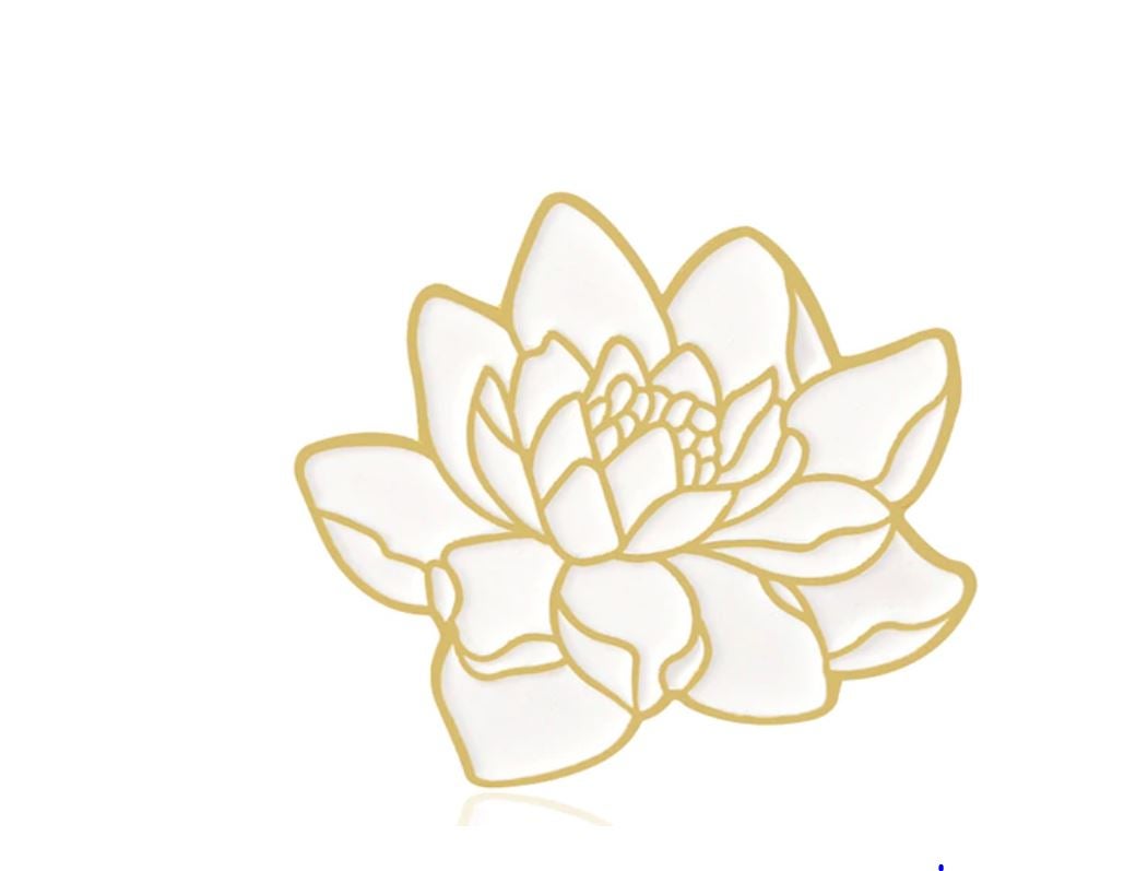 Set of vector hand drawn lotus flower black... - Stock Illustration  [106217984] - PIXTA